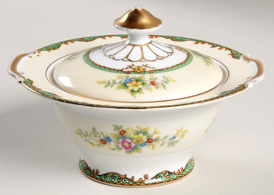 Condoro Sugar Bowl & Lid by Noritake-1
