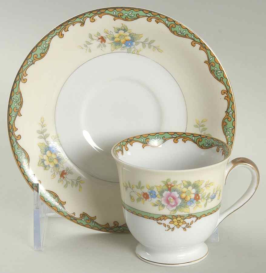 Condoro Footed Demitasse Cup & Saucer Set by Noritake-1