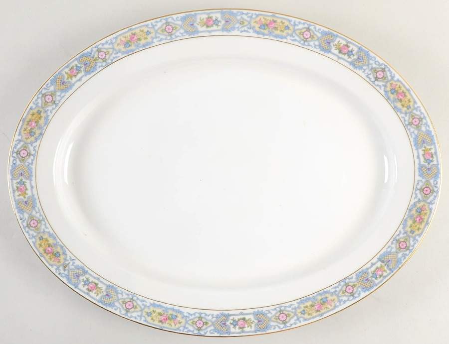 The Coniston 16" Oval Serving Platter by Noritake-1