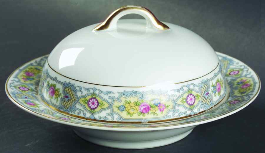 The Coniston Round Covered Butter by Noritake-1