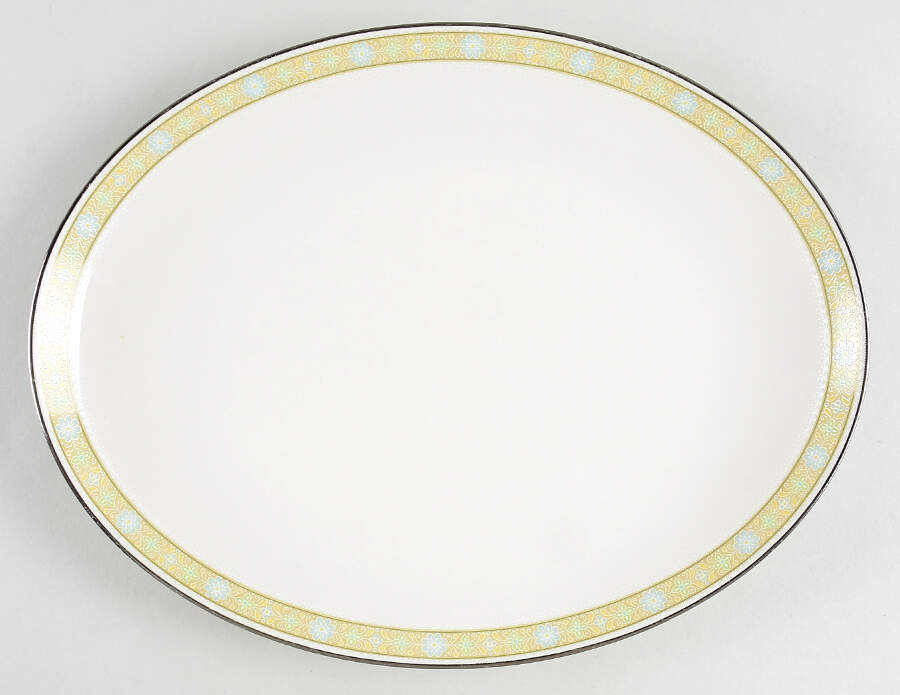 Connie 12" Oval Serving Platter by Noritake-1