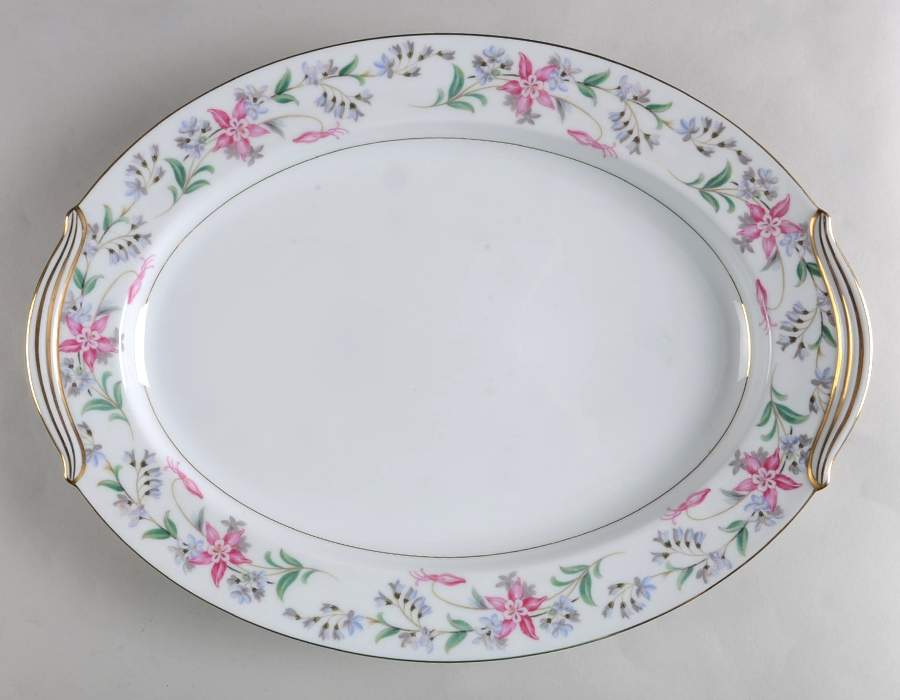 Constance 16" Oval Serving Platter by Noritake-1