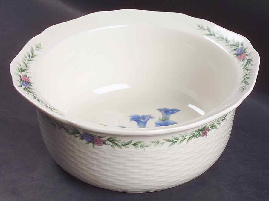 Conservatory 9" Round Vegetable/Souffle by Noritake-1