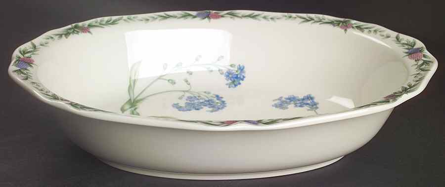 Conservatory 11" Oval Vegetable Bowl by Noritake-1