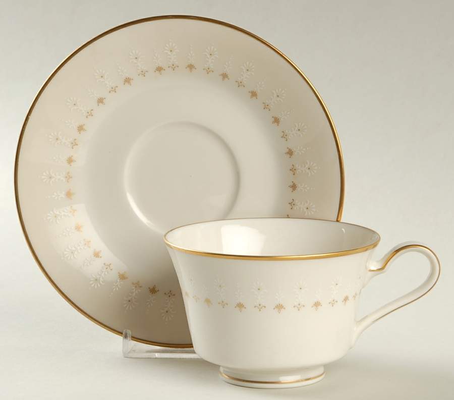 Constellation Footed Cup & Saucer Set by Noritake-1