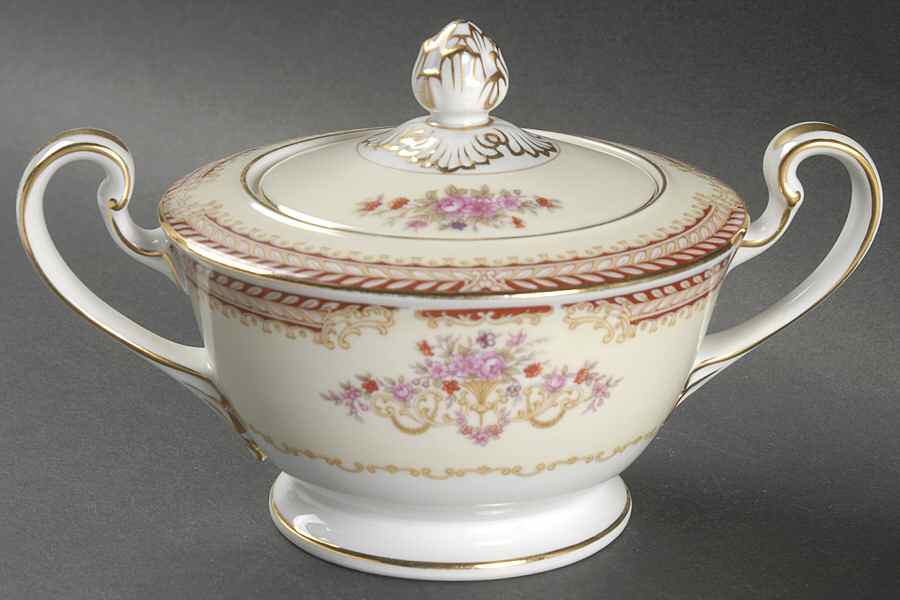 Conway Sugar Bowl & Lid by Noritake-1