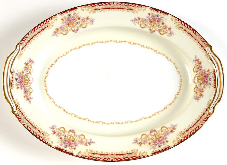 Conway 11" Oval Serving Platter by Noritake-1