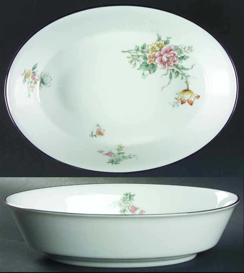 Coquet 9" Oval Vegetable Bowl by Noritake-1