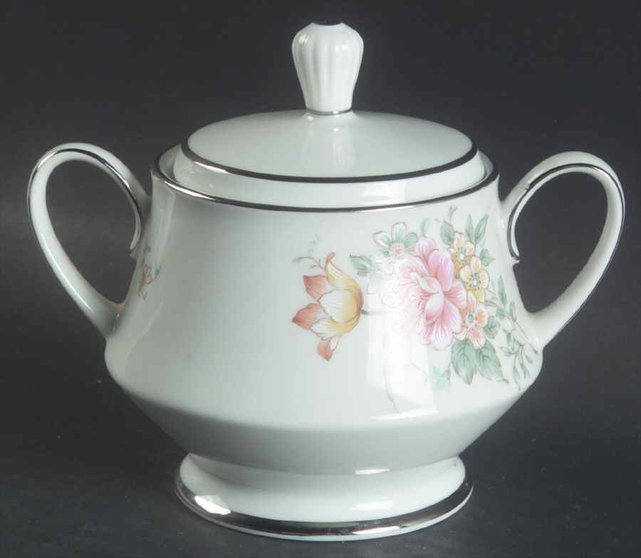 Coquet Sugar Bowl & Lid by Noritake-1