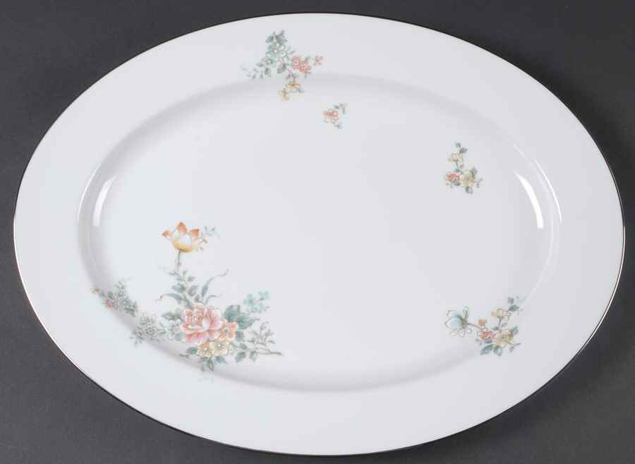 Coquet 16" Oval Serving Platter by Noritake-1