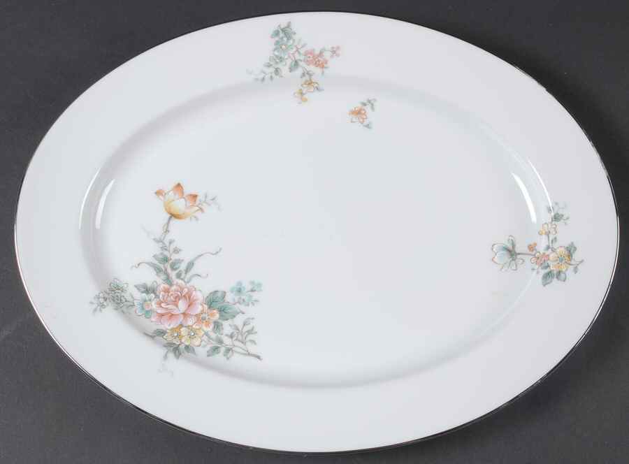 Coquet 13" Oval Serving Platter by Noritake-1