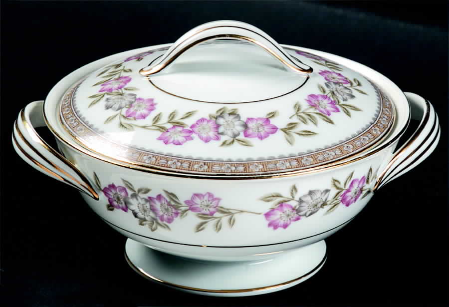 Cordell Sugar Bowl & Lid by Noritake-1