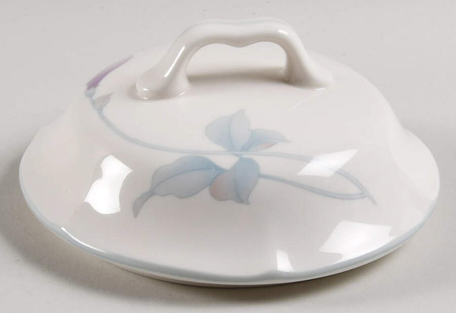Coram Lid for Sugar Bowl by Noritake-1