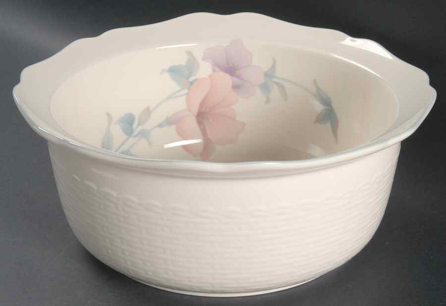 Coram 10" Round Vegetable/Souffle by Noritake-1