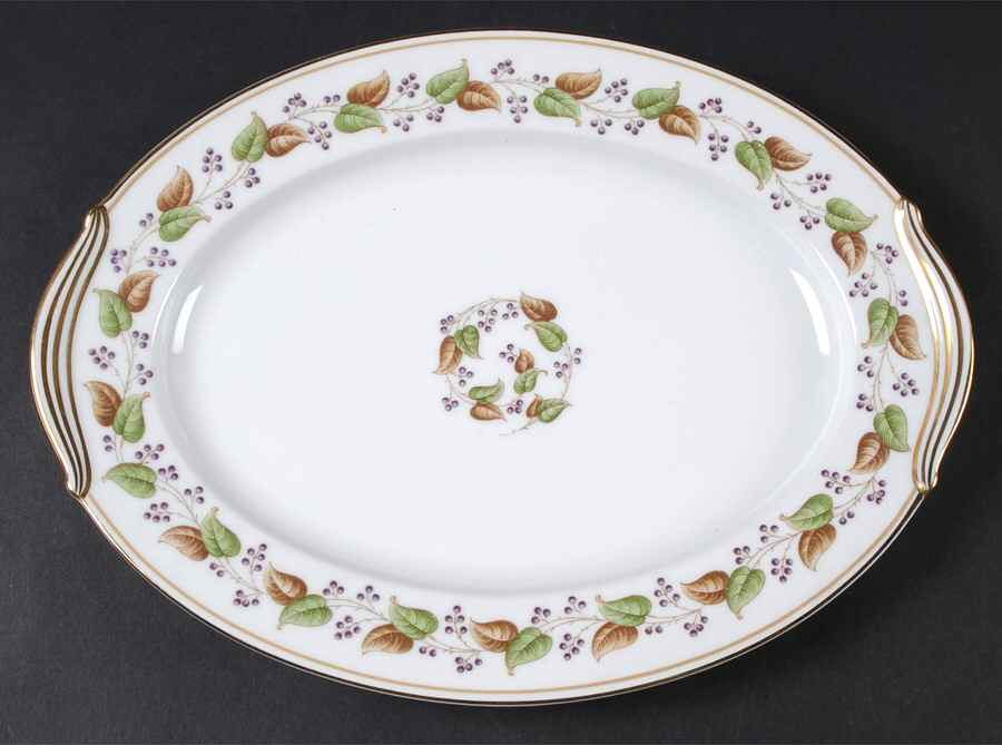 Cordova 11" Oval Serving Platter by Noritake-1