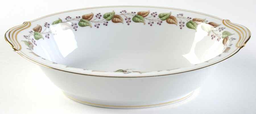 Cordova 10" Oval Vegetable Bowl by Noritake-1