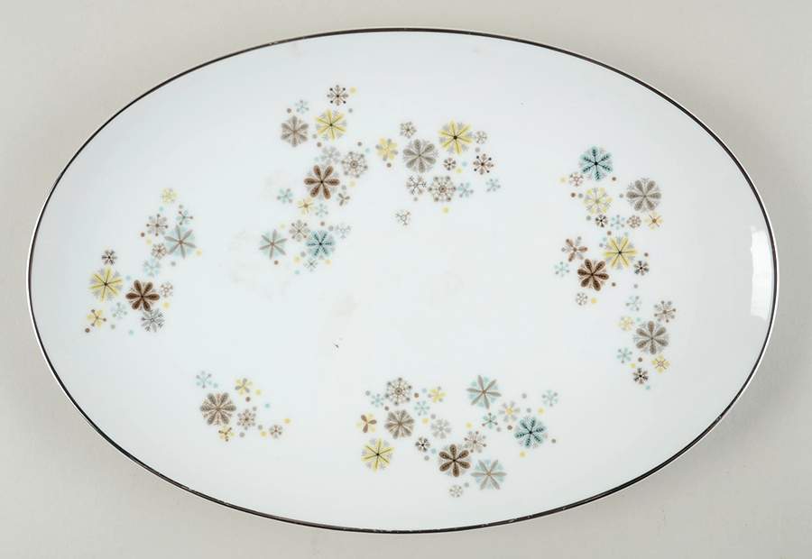 Corinth 12" Oval Serving Platter by Noritake-1