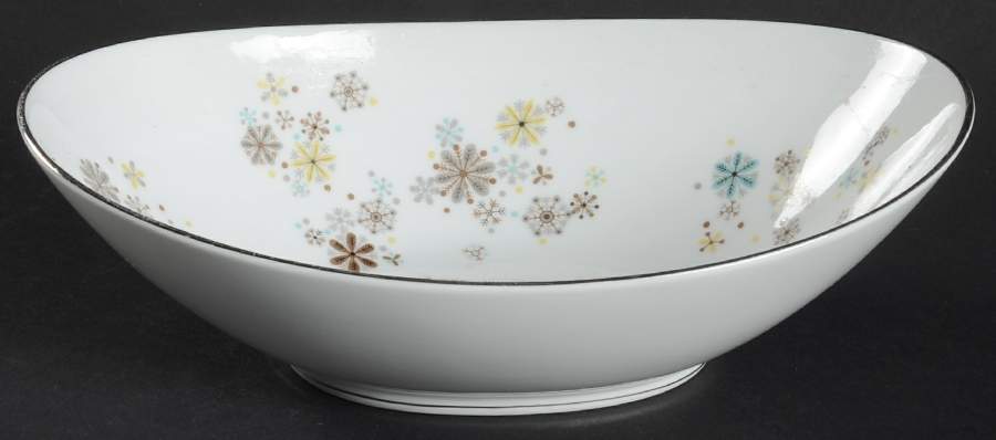 Corinth 9" Oval Vegetable Bowl by Noritake-1