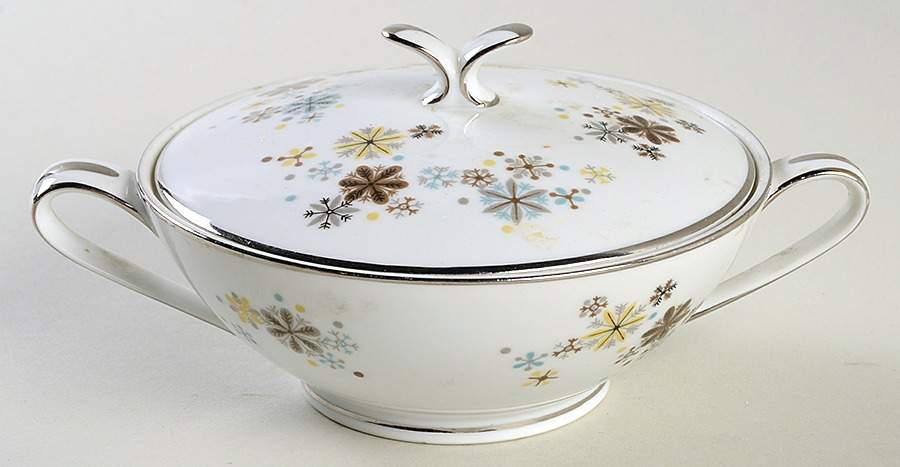 Corinth Sugar Bowl & Lid by Noritake-1