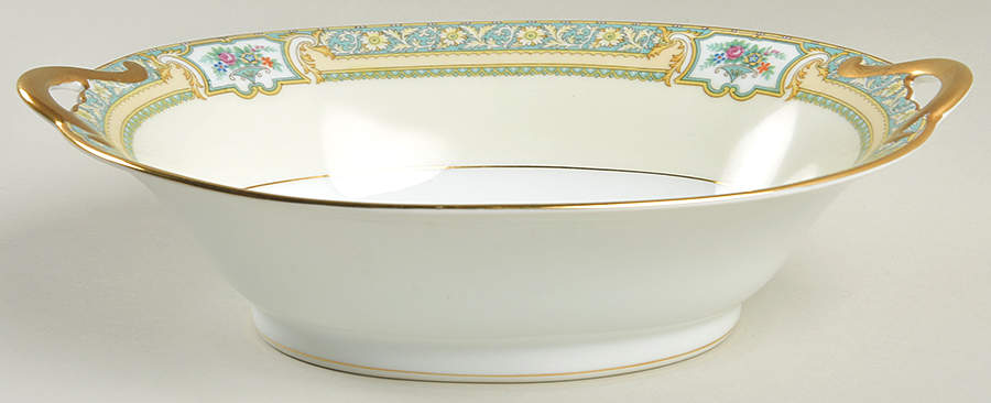 Corinthia 9" Oval Vegetable Bowl by Noritake-1