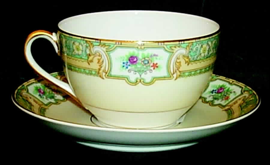 Corinthia Flat Cup & Saucer Set by Noritake-1