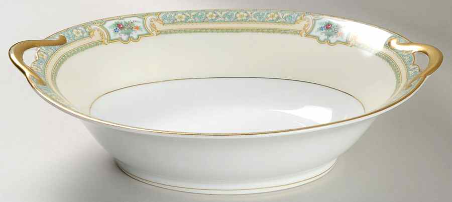 Corinthia 10" Oval Vegetable Bowl by Noritake-1