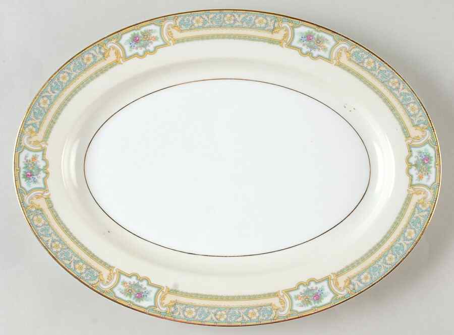 Corinthia 11" Oval Serving Platter by Noritake-1