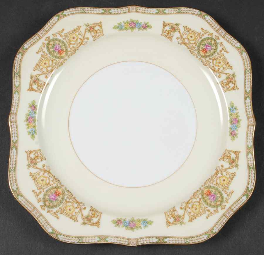 Corinne Square Salad Plate by Noritake-1
