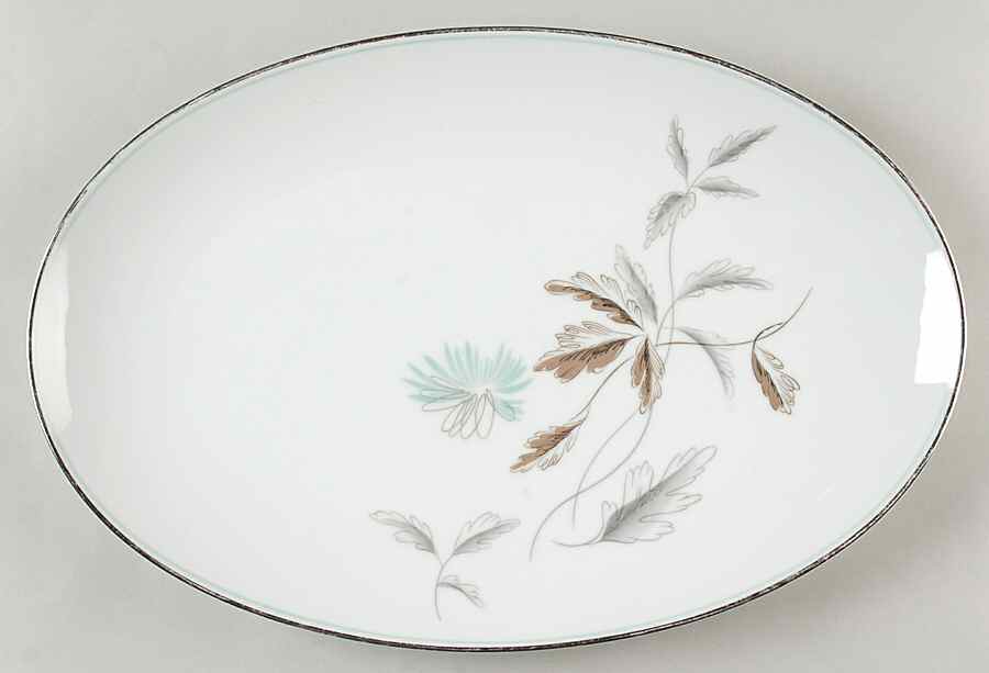 Corliss 14" Oval Serving Platter by Noritake-1