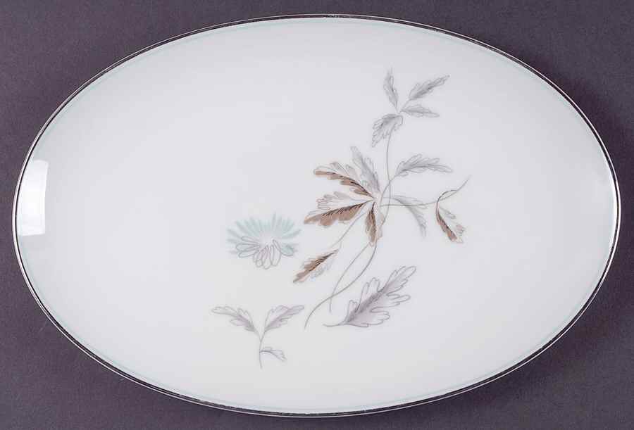 Corliss 12" Oval Serving Platter by Noritake-1