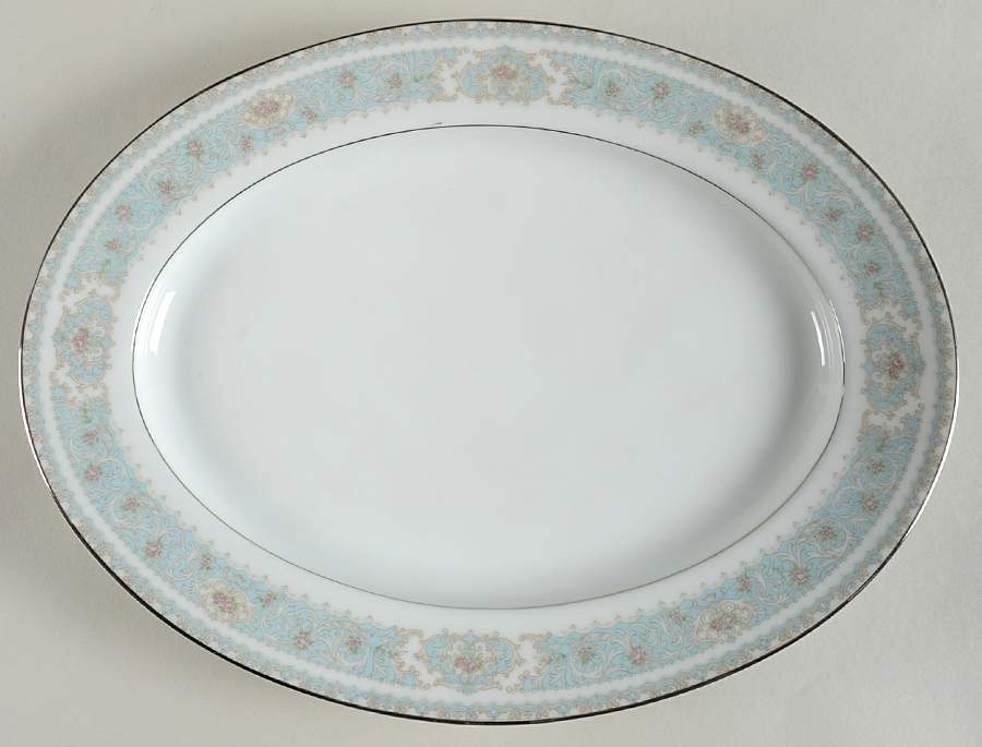 Cornwall 11" Oval Serving Platter by Noritake-1