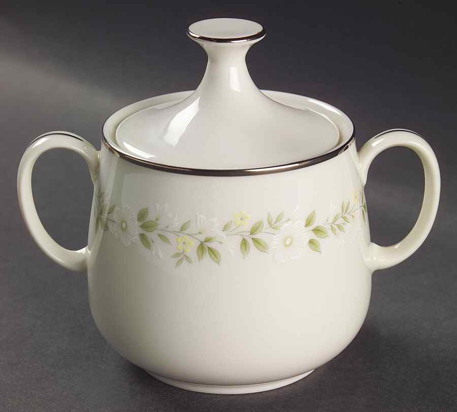 Cornelia Sugar Bowl & Lid by Noritake-1
