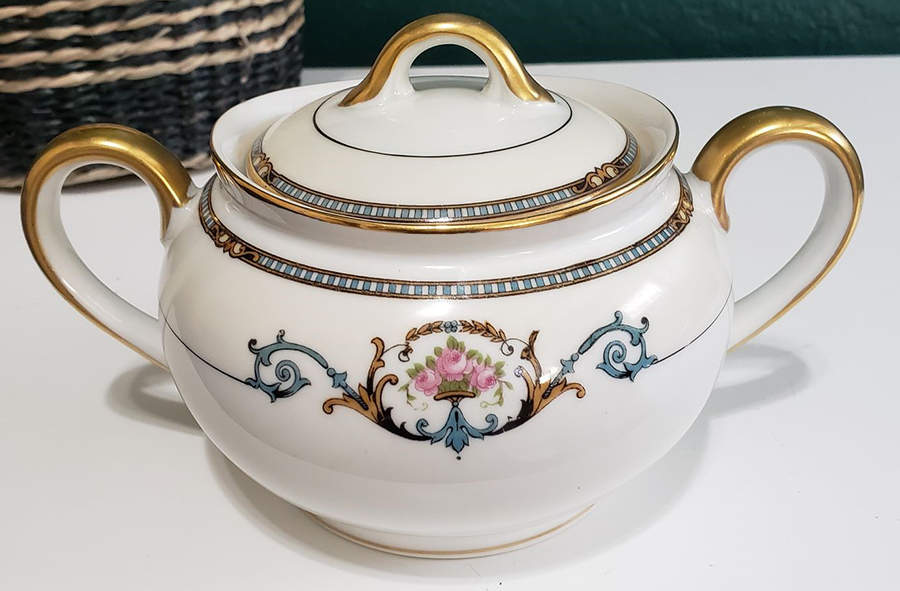 Cornwall Sugar Bowl & Lid by Noritake-1