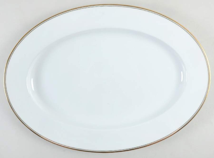 Coronet 17" Oval Serving Platter by Noritake-1