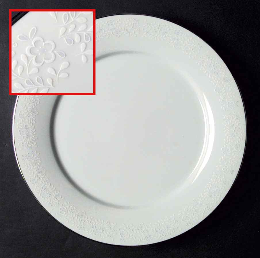 Coronal Dinner Plate by Noritake-1