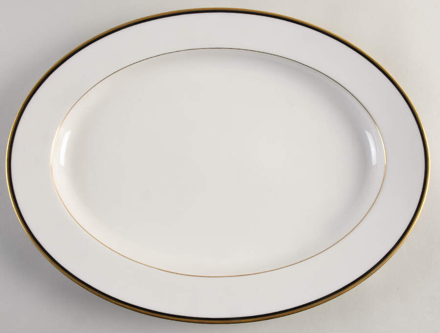 Coronet 16" Oval Serving Platter by Noritake-1