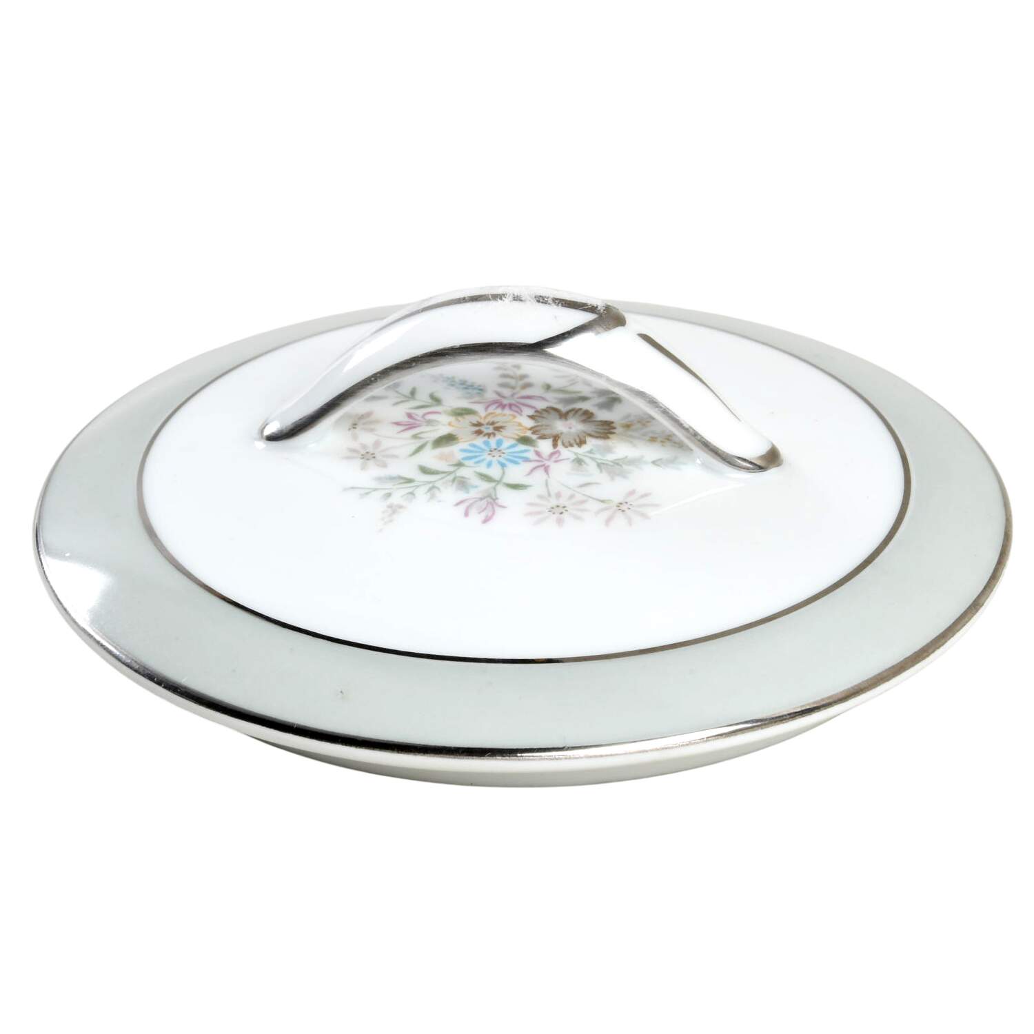 Corsage (5820) Lid for Sugar Bowl by Noritake-1