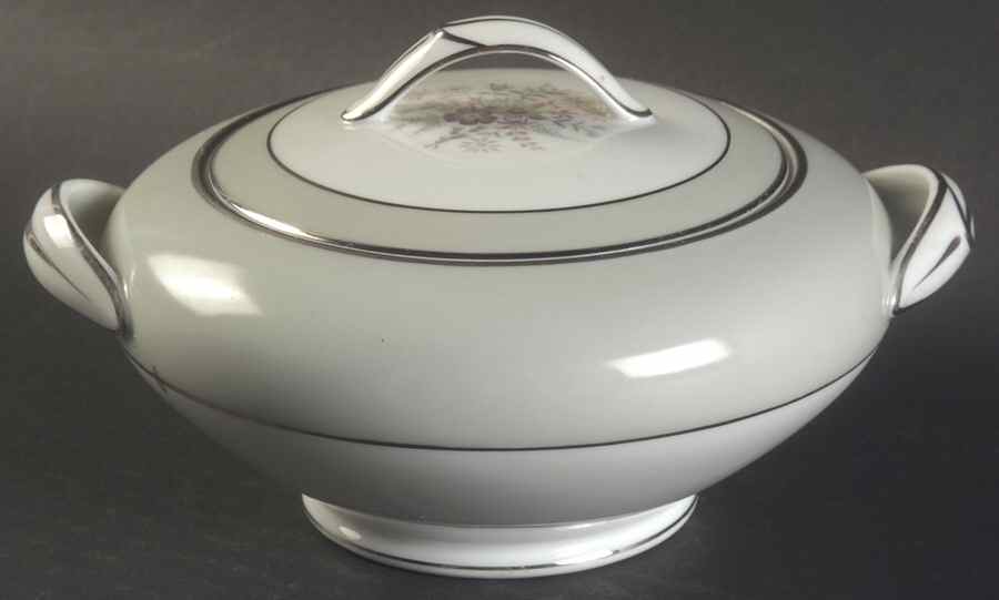 Corsage (5820) Sugar Bowl & Lid by Noritake-1