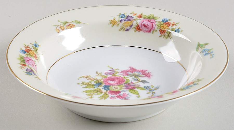 Corsage (4019) Rim Fruit/Dessert (Sauce) Bowl by Noritake-1