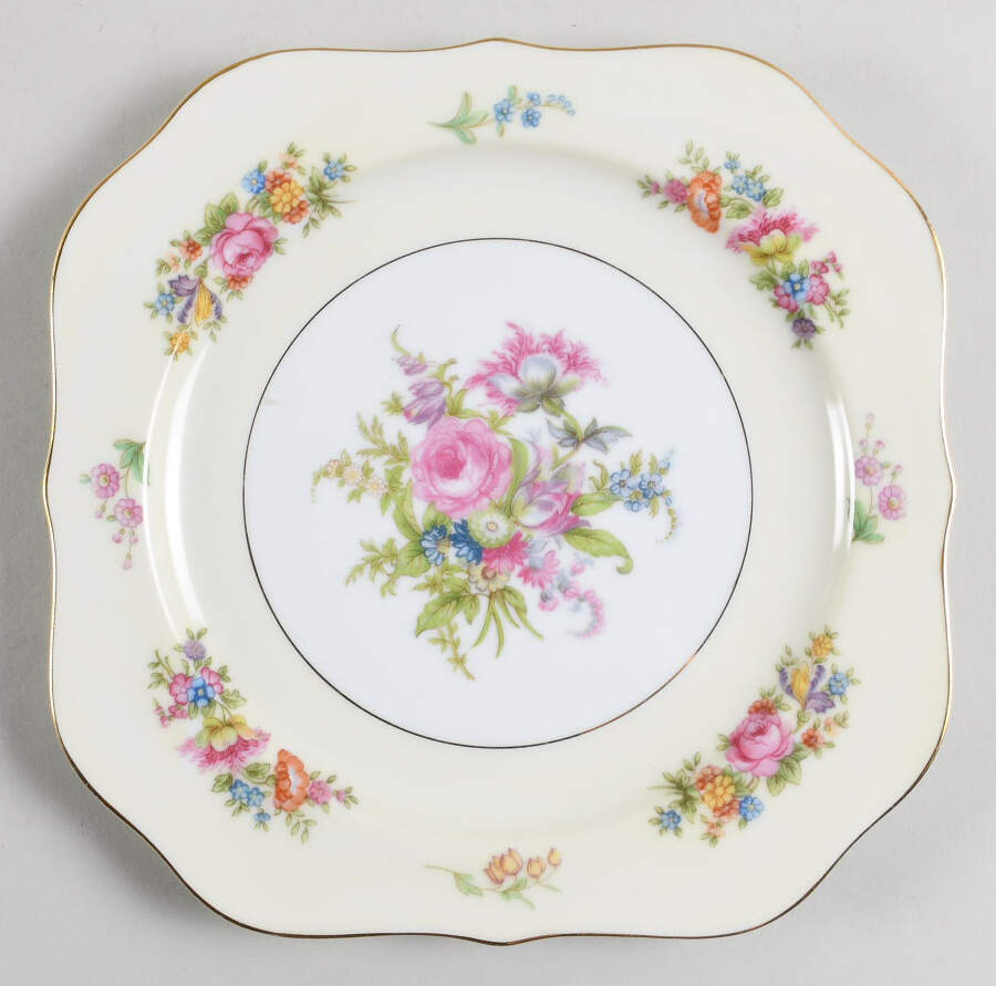 Corsage (4019) Square Salad Plate by Noritake-1