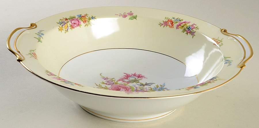 Corsage (4019) 10" Round Vegetable Bowl by Noritake-1