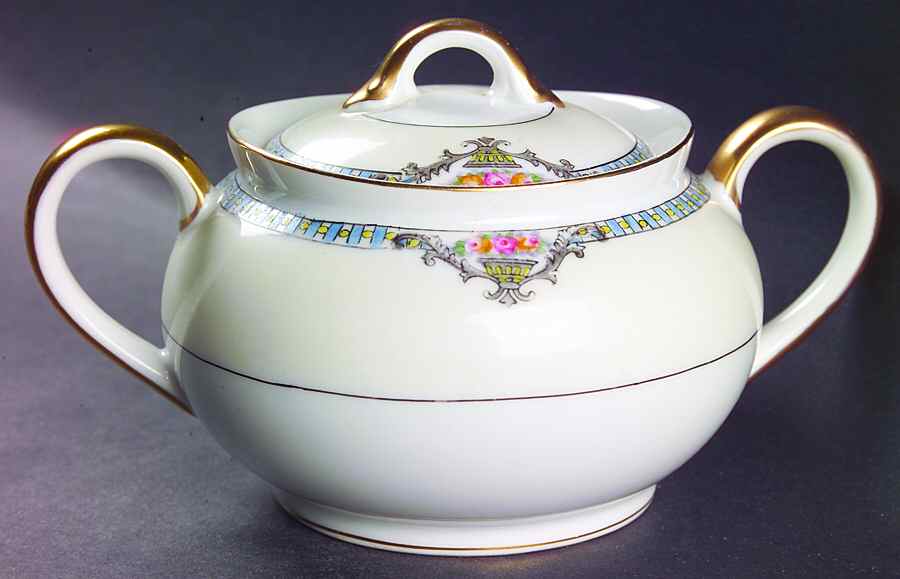 Cortez Sugar Bowl & Lid by Noritake-1