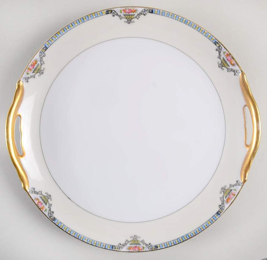 Cortez Handled Cake Plate by Noritake-1