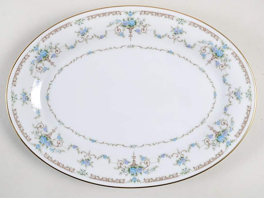 Cotillion 12" Oval Serving Platter by Noritake-1