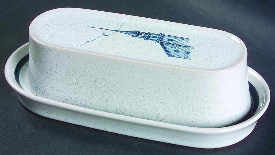 Colonial Times 1/4 Lb Covered Butter by Noritake-1