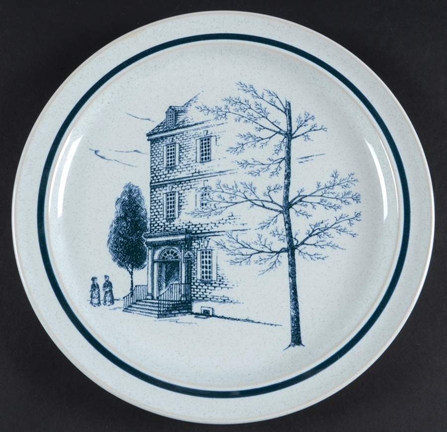 Colonial Times Luncheon Plate by Noritake-1