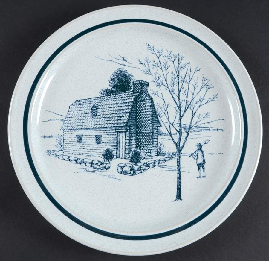 Colonial Times Luncheon Plate by Noritake-1