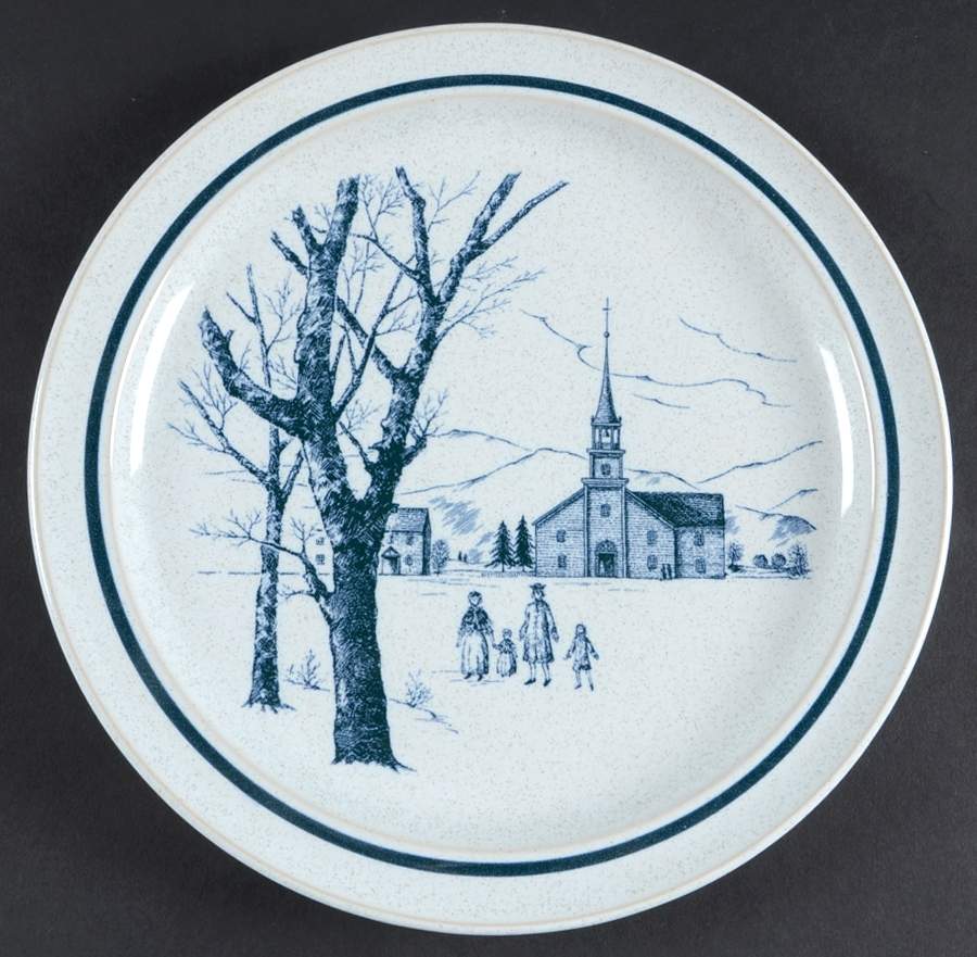 Colonial Times Luncheon Plate by Noritake-1