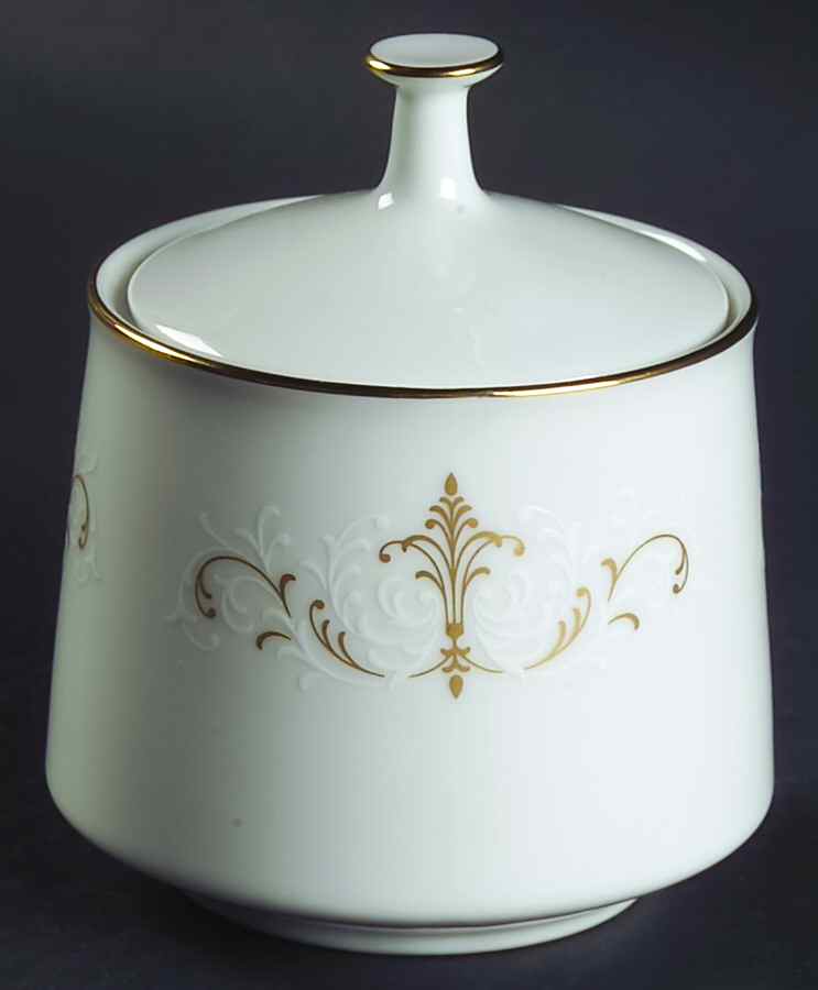 Courtney Mini Sugar Bowl & Lid by Noritake-1