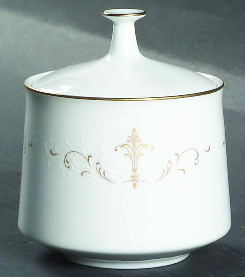 Courtney Sugar Bowl & Lid by Noritake-1